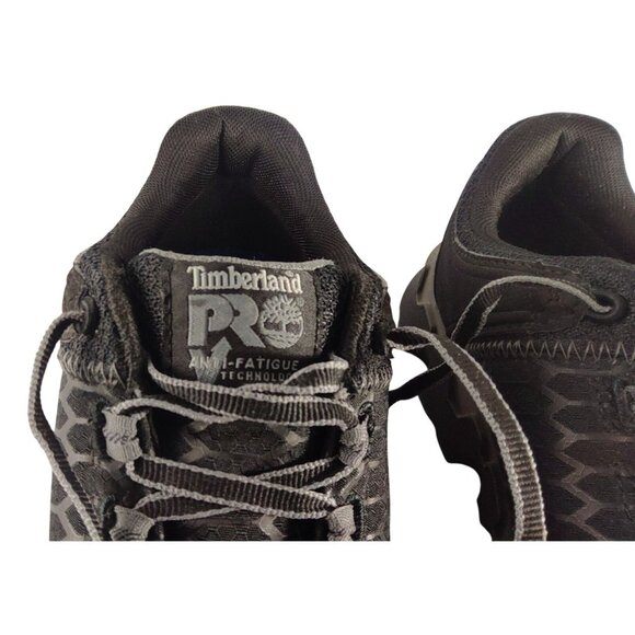 Timberland PRO Women's Black Size 9.5 Powertrain Alloy Toe Work Shoes - Picture 8 of 12